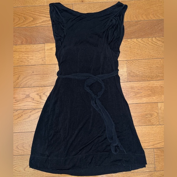 NEW Free People black braided dress size s/m - Picture 3 of 3